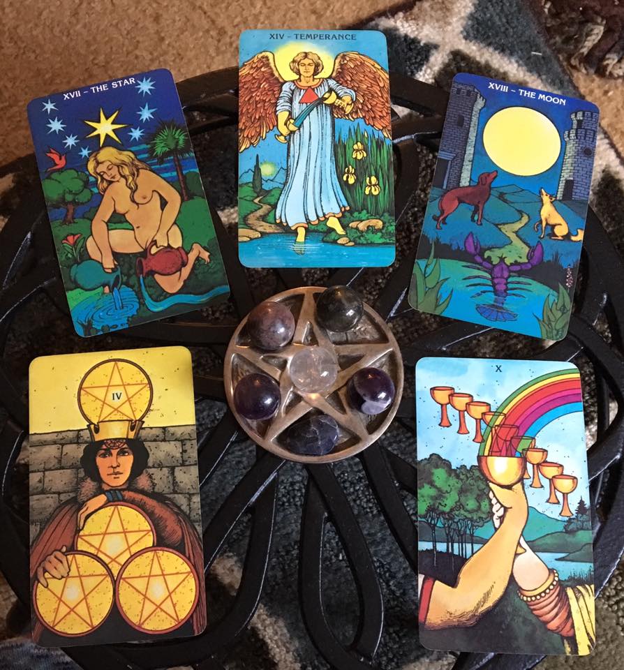 Invoking Spirit and the Pentagram of Protection ~ Tarot for 17 Feb 2017