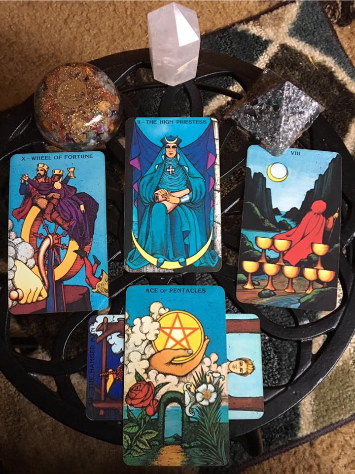 Synchronicity, Inner Wisdom, and Surrender ~ Tarot for 15 March 2017