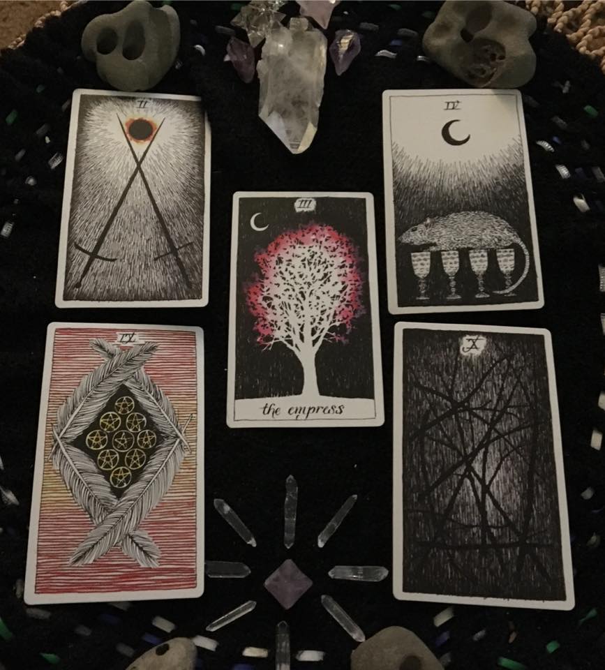 Inner Development and the Witch's Pyramid ~ Tarot for 17 Nov 2017